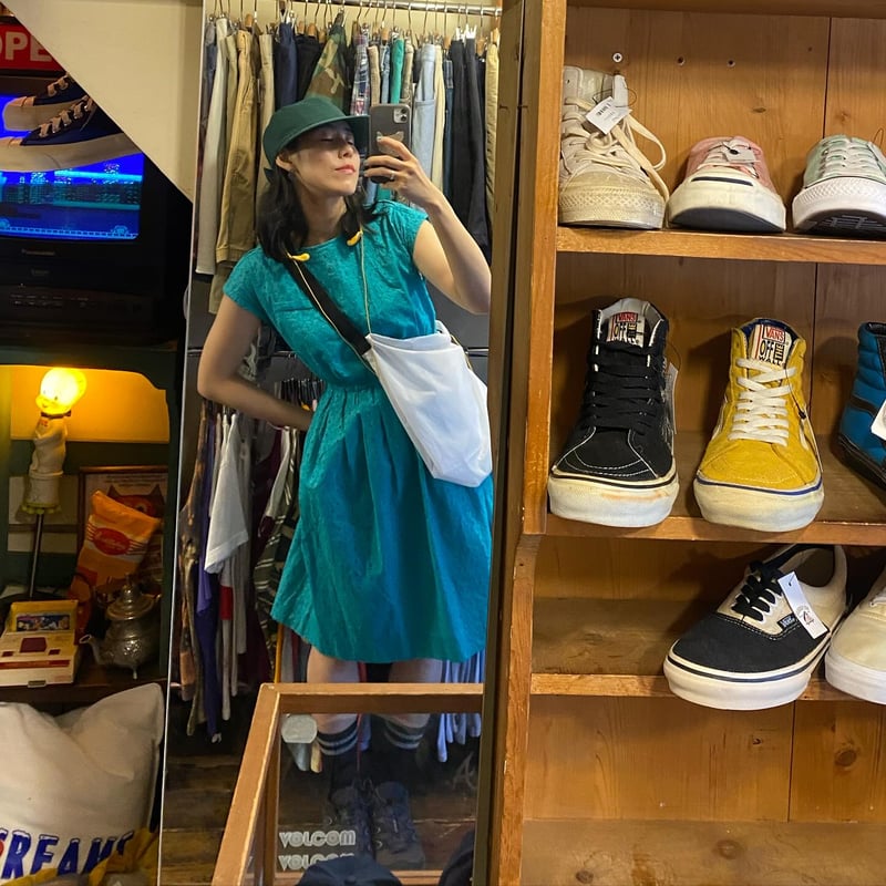 USED]エメラルド グリーン ワンピース👗 | garden730