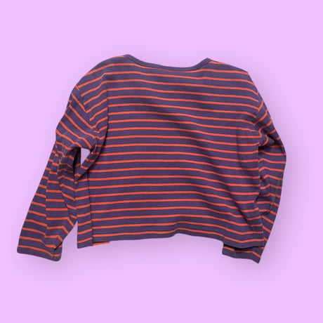 [USED]ボーダークロップドTee