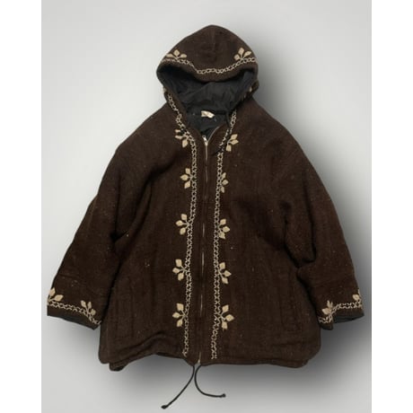 [USED]  刺繍入りWOOL PARKA