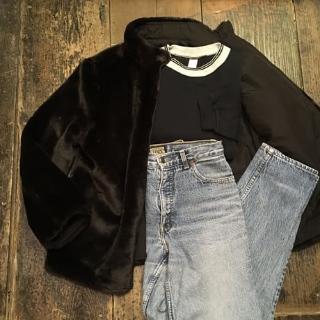 [USED] OLD Sears  ボーダーリブ SWEAT