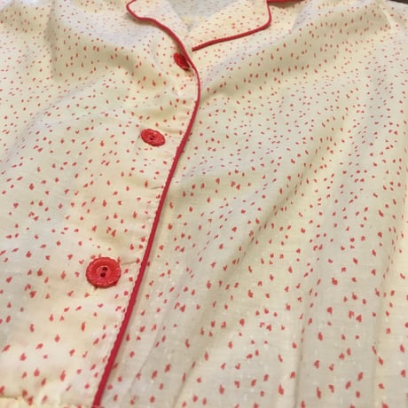 [USED] COTTON ドットワンピース