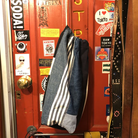 [NAFF] NAFF パッチワーク 巾着BAG