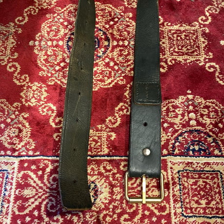 [USED]  40's ITALY ARMY レザーベルト