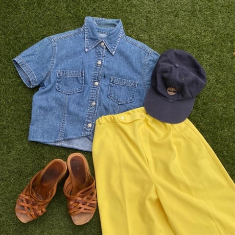 [USED] Lady's S/S DENIM SHIRTS