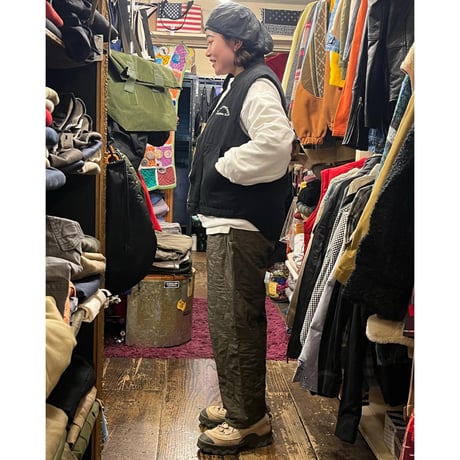 [USED] ドイツ軍  キルティング OVER PANTS