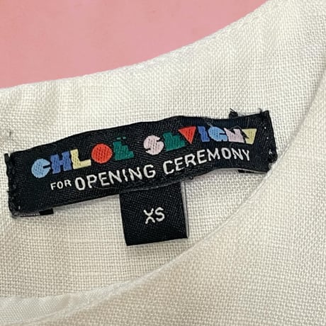 [USED] CHLOE SEVIGNY FOR OC / LINEN ドレス