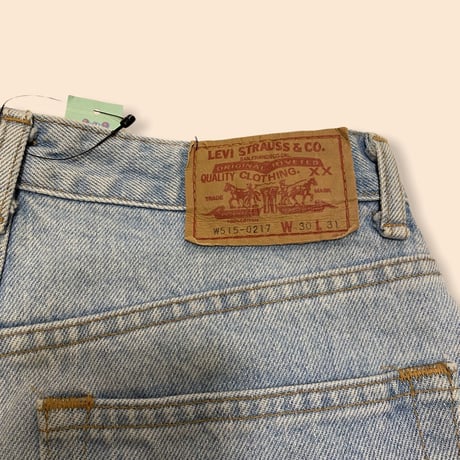 [USED] Levi's W515 HIGH-WAIST DENIM！