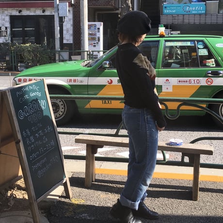 [USED] 鷹のショートスリーブニット