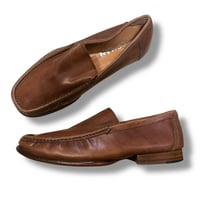 [USED] "TOP MAN" レザースリッポン（27cmくらい）
