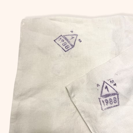 [DEADSTOCK]  LINEN ピローケース