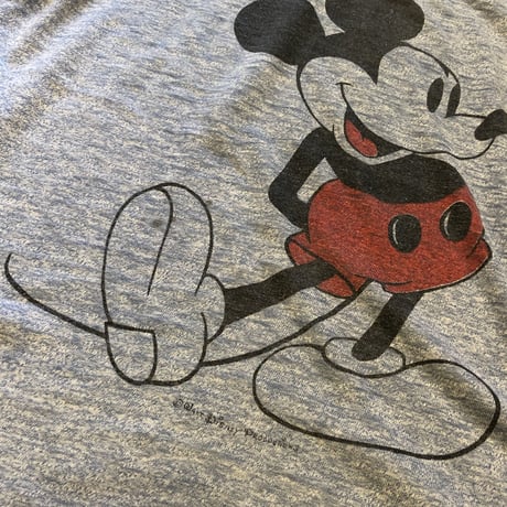 [USED] Mickey♡ リンガー Tee