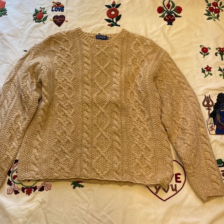 [USED] JCREWケーブルニット