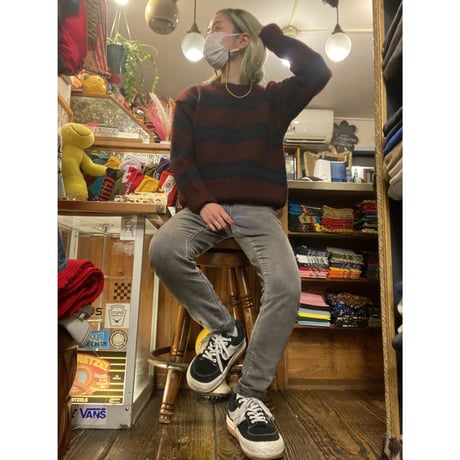[USED] POLO RalphLauren ボーダーニット