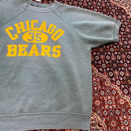 [USED] いい色 半袖SWEAT "CHICAGO BEARS"