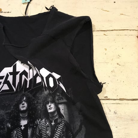 [USED] DESTRUCTION cutoff  sleeveless Tee