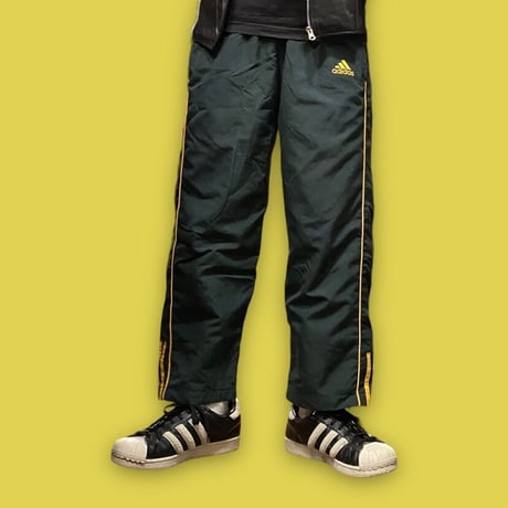 [USED] adidas💚💛トラックPANTS
