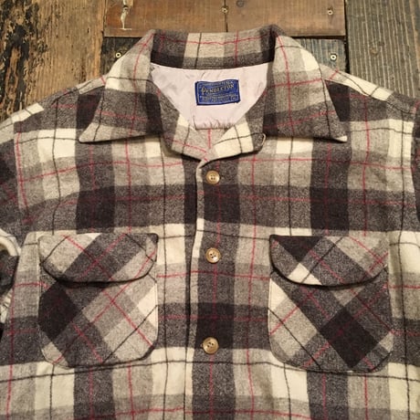 [USED] Pendleton 渋色 ウール シャツ