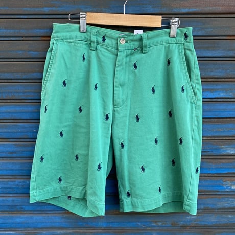 [USED] Ralph Lauren COTTON 刺繍shorts