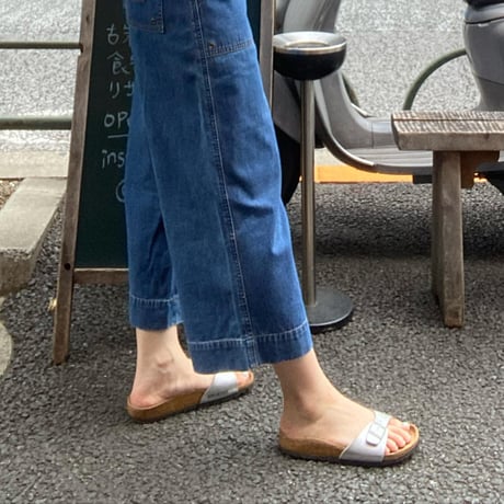 [USED] BIRKENSTOCK シルバーサンダル