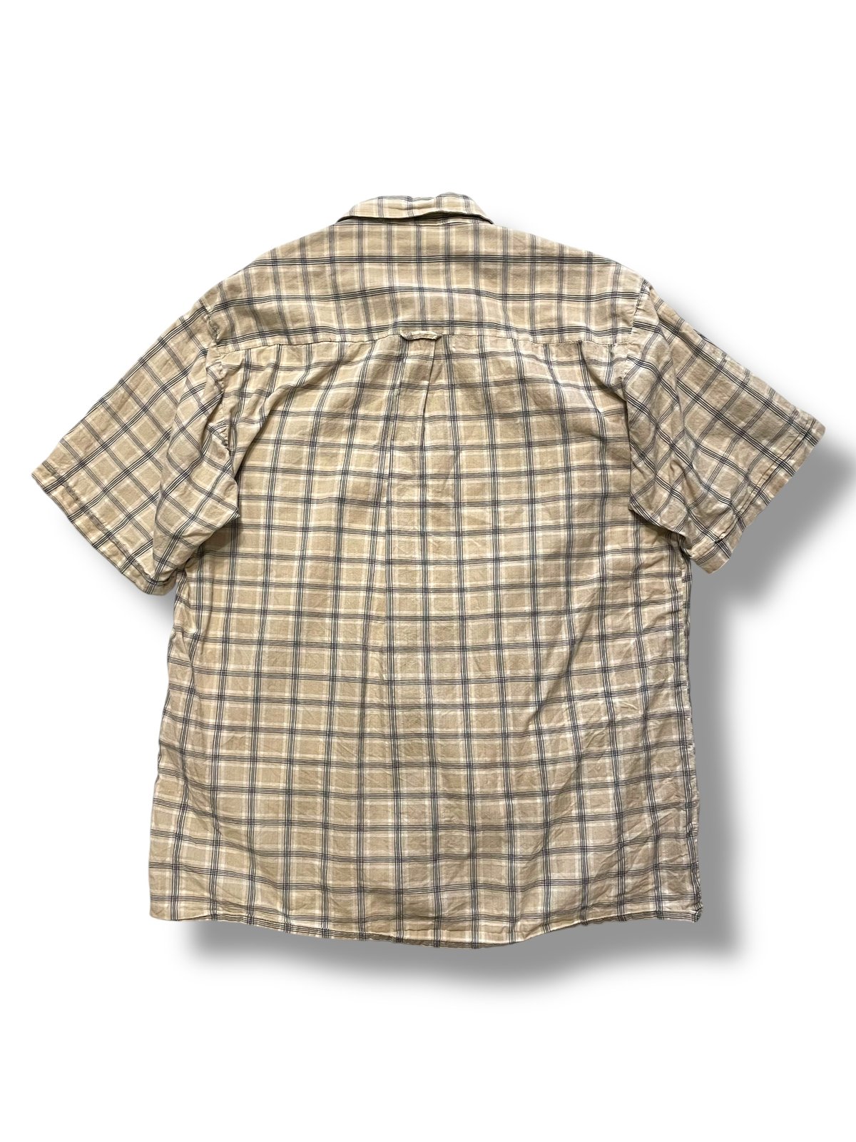 【原価ぶっ壊し割引】コットンチェックシャツ USED] BURCARDI COTTON チェックシャツ | garden730
