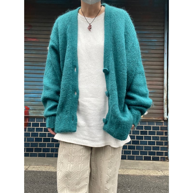 美品 FULLCOUNT モヘヤ ニット カーディガン モヘア xpv FULLCOUNT カーディガン 美品 FULLCOUNT モヘヤ ニット カーディガン