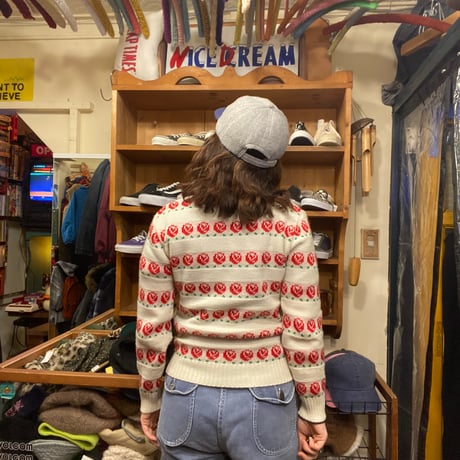 [USED] かわいい！🌹のニット