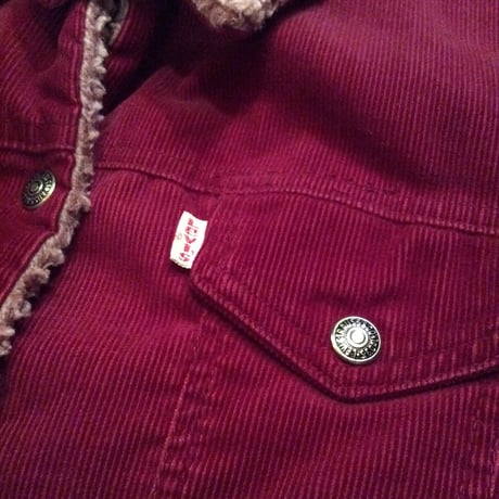 [USED] 70's LEVI'S  L  コーデュロイ ボアJKT