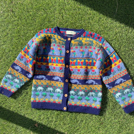 [USED] L.L.Bean ニットカーディガン