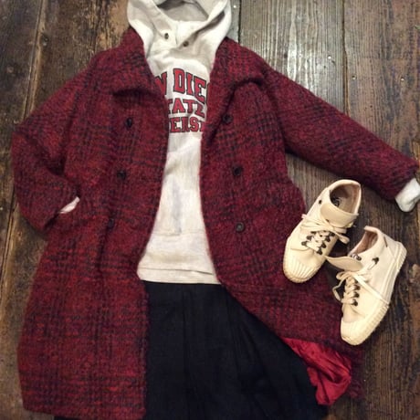 [USED] WOOL プリーツスカート