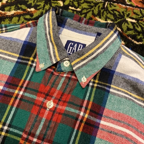 [USED]  90's GAP チェックシャツ♡