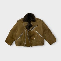 [USED] KIDS ムートン ライダースJKT