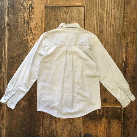 [USED] チャイナ風 シャンブレーシャツ
