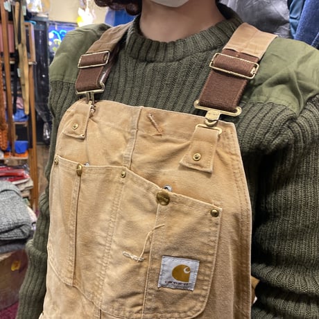 [USED] Carhartt 裏キルティング オーバーオール