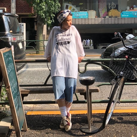 [USED] Vintage  BIG!! メッシュフットボールTee