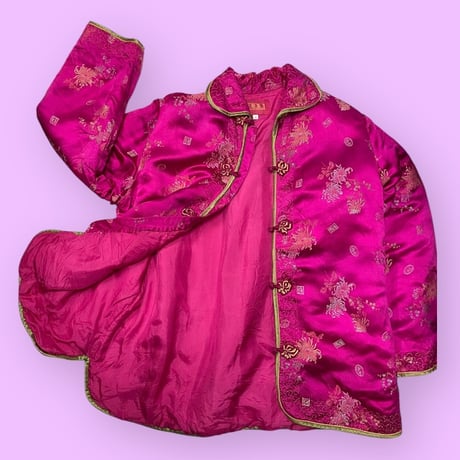 [USED] PINK 🩷中綿 CHINA チャイナJKT