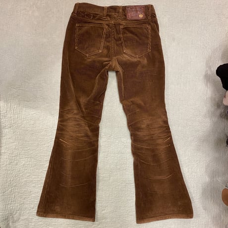 [USED] "RALPH LAUREN BLUE LAVEL" コーデュロイフレアPANTS！