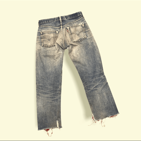 [USED] GOOD COLOR!! Levis 501 BIG"E" レプリカ