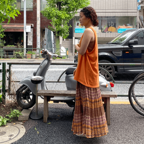 [USED] OLD "POLO SPORT"タンクトップ orange