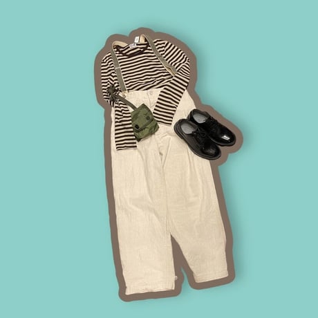 [SELECT] 40's FRENCH LINEN/COTTON PANTS（Repro）