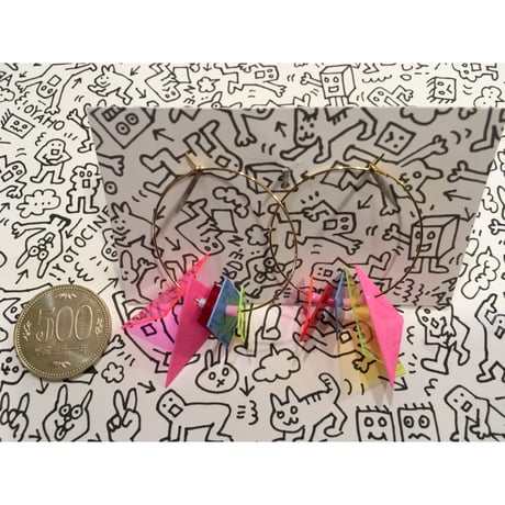 [BENICOTOY] △▶︎□  フープピアス  / カラー
