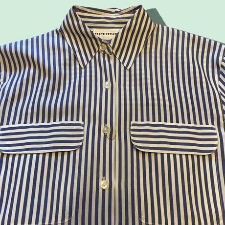 [USED] ストライプ S/S シャツ