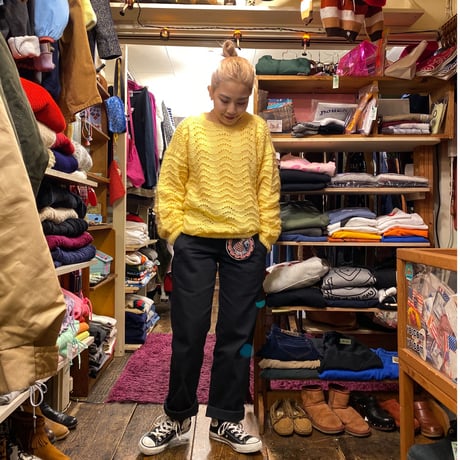 [USED]レモンカラーKNIT🍋