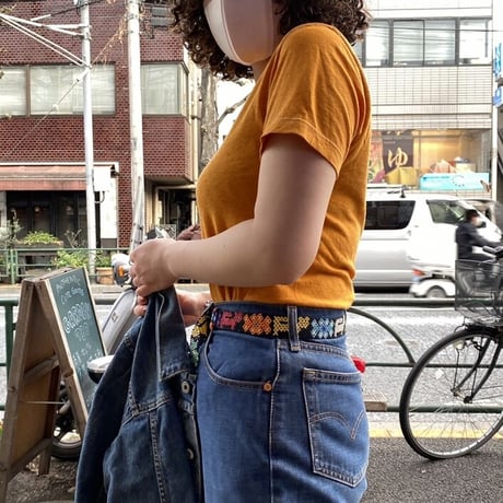 [USED] OLD Calvin Klein🧡無地Tee