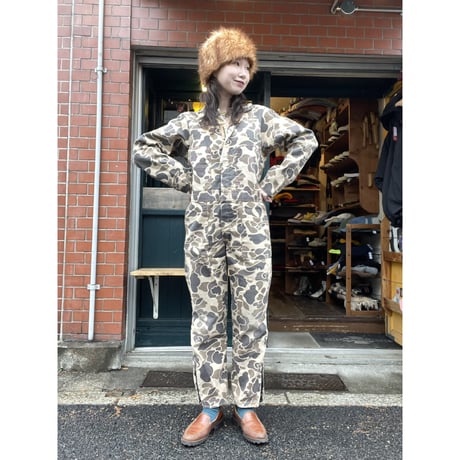 [USED] "WALLS"カモ柄jump suit