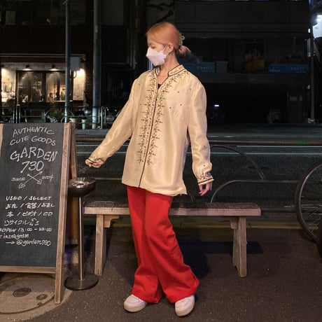 [USED] SILK CHINA JACKET🌼