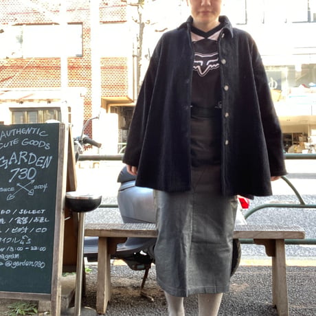 [USED] Aライン太畝コーデュロイ JKT