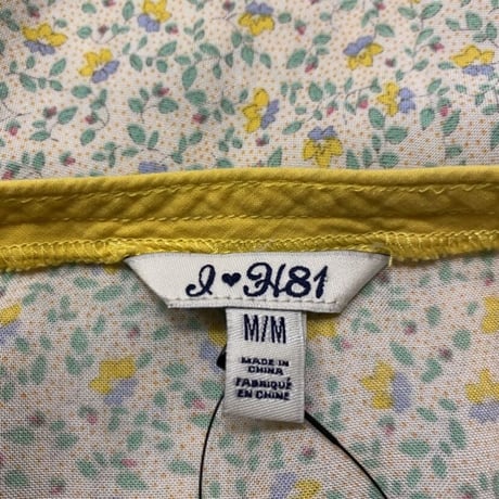 [USED] ホルターネック♡小花柄チュニック