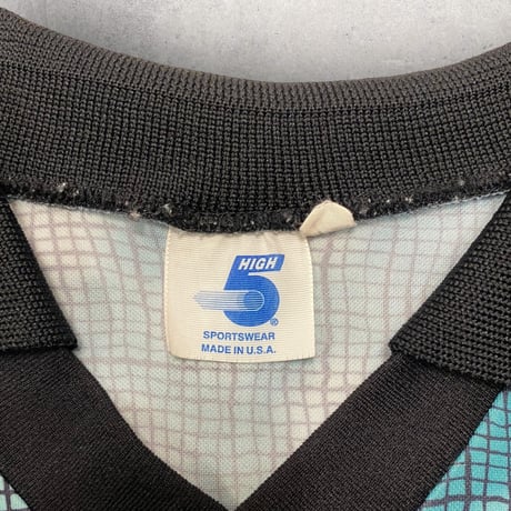 [USED] HIGH5 襟付きサッカーシャツ made in USA