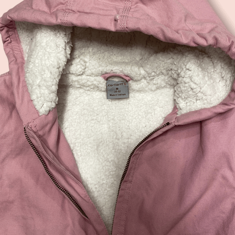 [USED]ピンク🌸carhartt ダック地ジャケット
