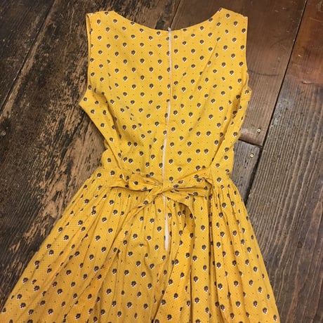 [USED] MADE IN FRANCE🇫🇷小花柄ワンピース